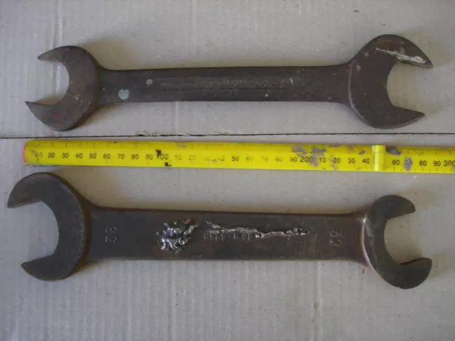 Vintage Collectable R Lieder (Germany) Large Industrial Size Spanners