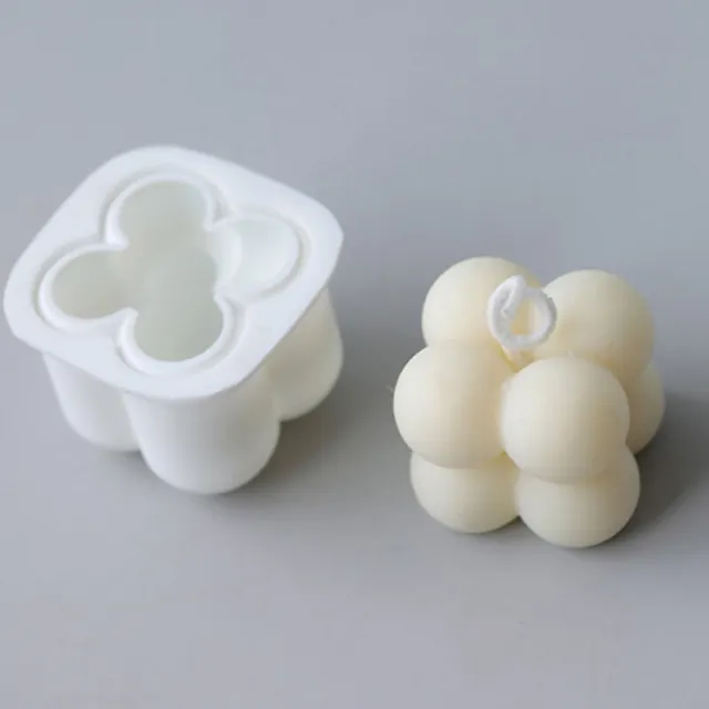 Velas de silicona hágalo usted mismo molde velas molde aromaterapia velas de yeso 3D mano- GF