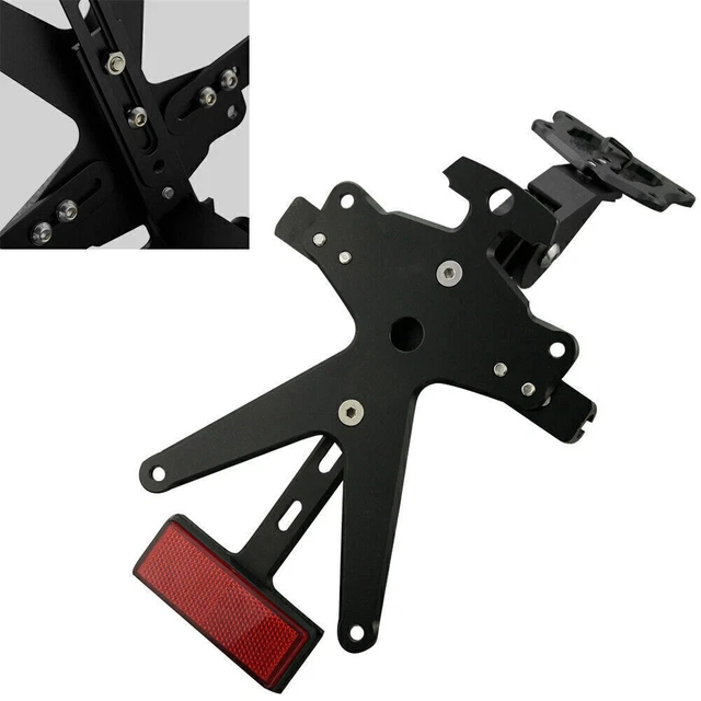 Targa eliminatore parafango posteriore per Yamaha 2009 2010 2011 12 YZF R1 nero