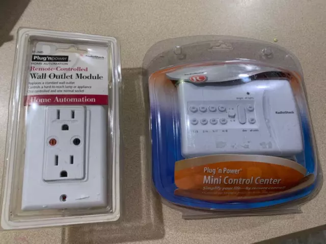 RadioShack Home AutomationPlug N Power Mini Control Center Remote control Outlet