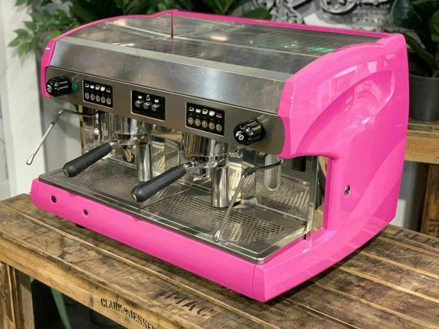 Macchina Da Caffè Espresso Rosa Caldo Wega Polaris 2 Gruppo Caffè... 10