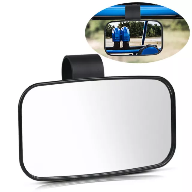 1.75" UTV Rear View Side Mirrors Universal For Kawasaki Polaris Arctic Cat Honda