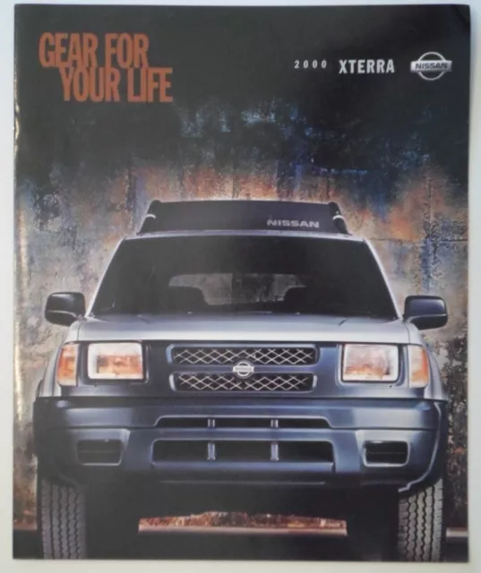 NISSAN XTERRA orig 2000 Canadian Mkt Sales Brochure