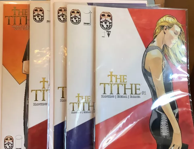 TITHE COMICS HAWKINS EKEDAL FARMER 1 to 5. TOP COW COMICS