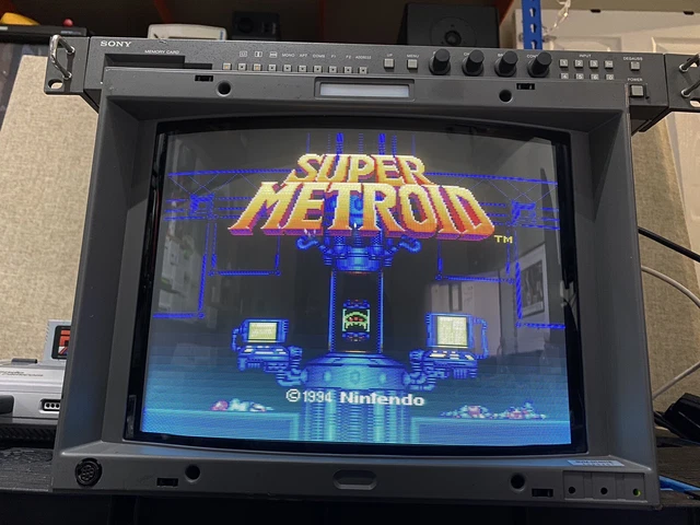 Sony BVM D14H1E Trinitron HD CRT with 129x and 10R - 720p 480p 240p Multiformat
