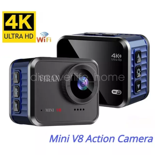 WIFI Action Camera 4K 60FPS Ultra HD Sports Camera Underwater Camera Anti-Shake