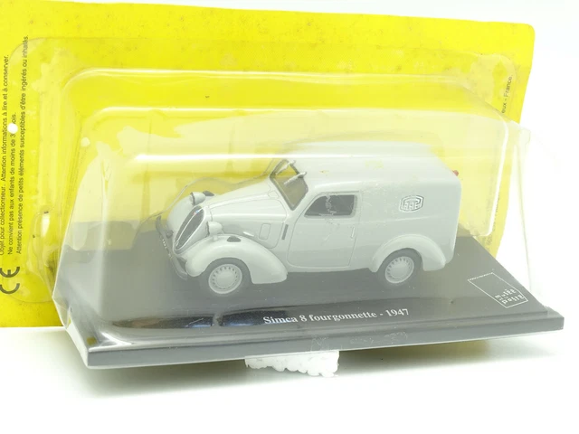 Universal Hobbies UH Presse La Poste 1/43 - Simca 8 Huit Fourgonnette PTT 1947