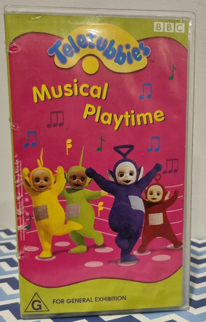 teletubbies-musical-playtime-pal-vhs-video-eur-3-67-picclick-fr
