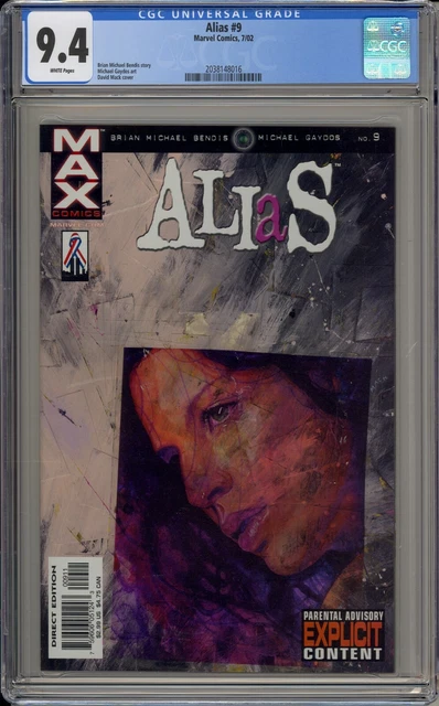 Alias #9 - Cgc 9.4 - Jessica Jones - Brian Michael Bendis Story