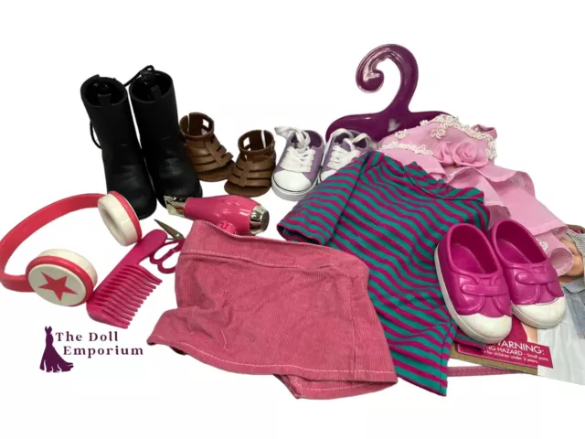 Our Generation Doll - Clothes, Shoes, Accessories Bundle