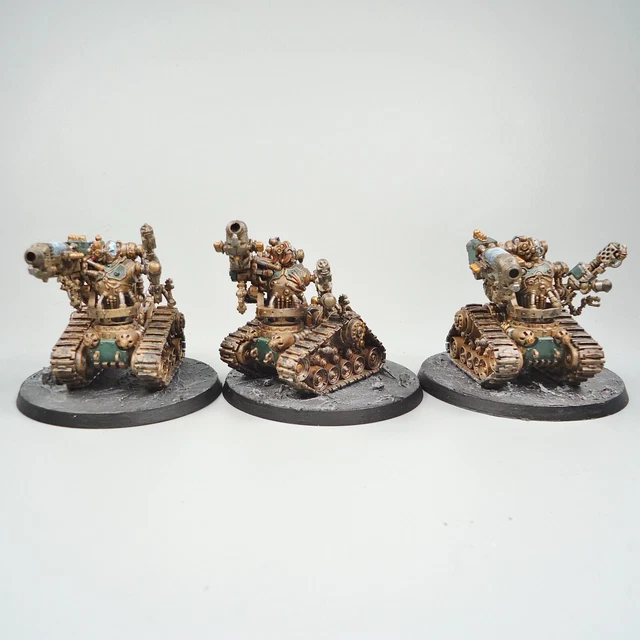 Lot De 3 Serberys Sulphurhounds – Adeptus Mechanicus – Warhammer 40K (plastique, Occasion)