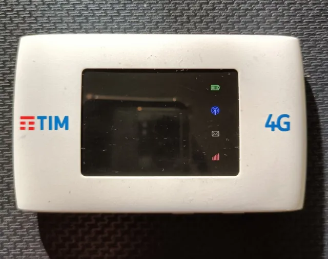 MODEM PORTATILE Wi-Fi 4G SAPONETTA TIM MW40V FUNZIONA CON TUTTI GLI  OPERATORI