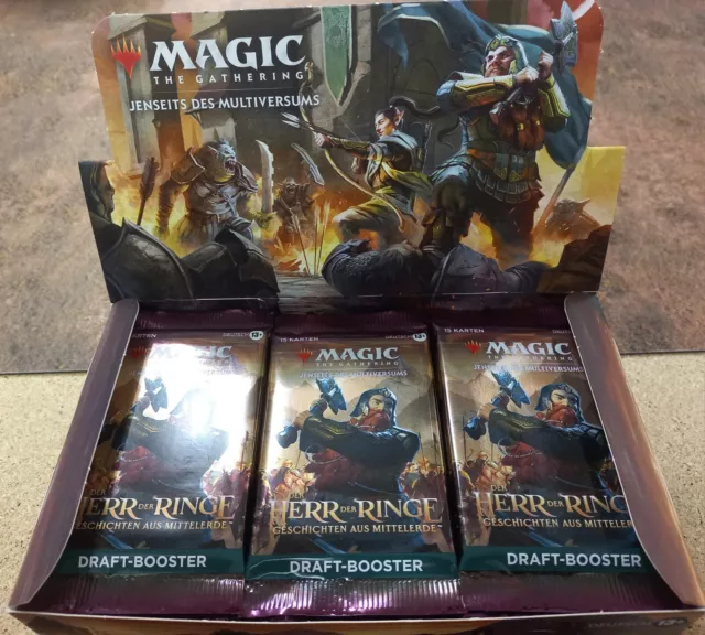 Magic the Gathering - Der Herr der Ringe Draft Booster 3 MtG DE - Mittelerde