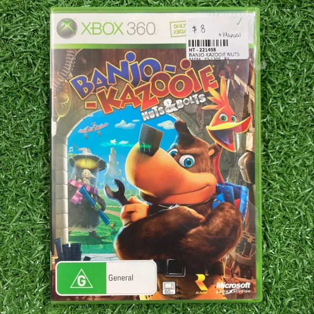 Banjo-Kazooie, Nuts & Bolts, Xbox 360 Game, Complete, w/Manual & Poster