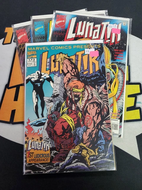 Marvel Comics Presents #172 + Lunatik #1-3 (Sienkiewicz Covers) - 1st App 1995
