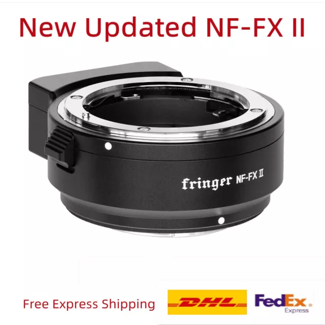 Fringer NF-FX II AF Lens Adapter For Nikon F Lens to Fujifilm Fuji X-T3 S20 X-T4