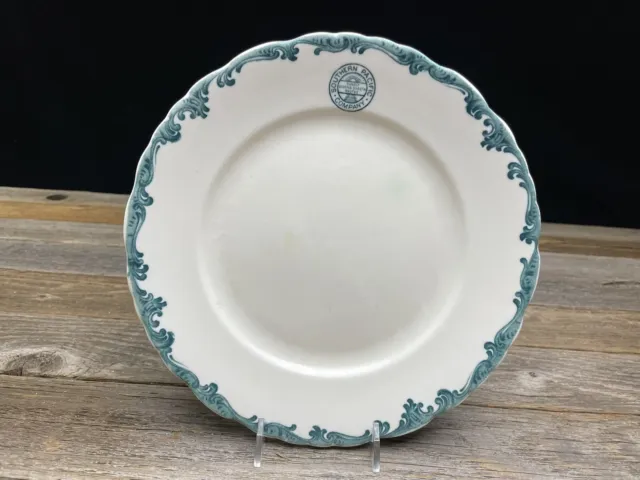 Southern Pacific Harriman 9” Front Marked Dinner Plate
