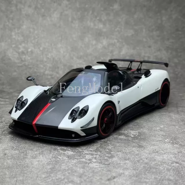 1:18 Scale Almost Real Pagani Zonda Cinque Roadster 2009 Diecast Car Model White