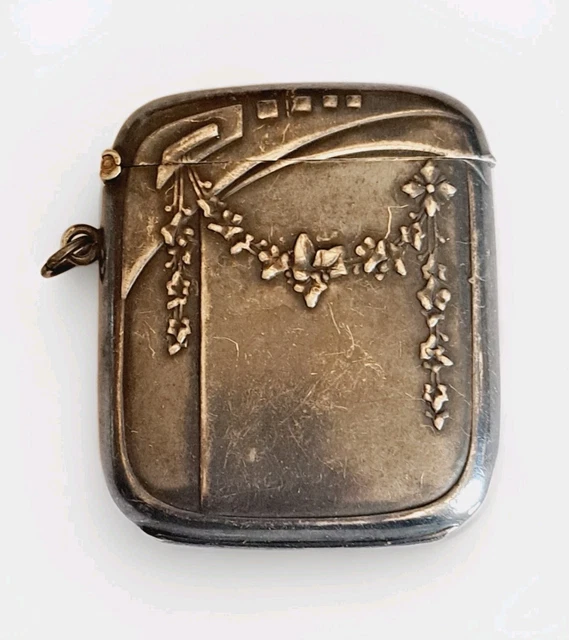 ANCIEN PYROGENE EN Alpacca Decor Floral Art Nouveau EUR 25,00 - PicClick FR