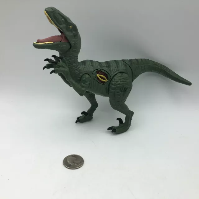 Jurassic Park World Growler Velociraptor Charlie 2015 Toy Dinosaur Tested E8 932 Picclick 