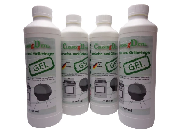 De 9,99 €/L " Cleaning Devil " Grill-Und Nettoyant pour Four Gel Ceranfeld