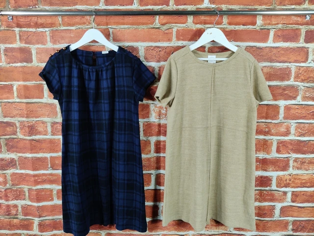 Girls Bundle Age 11-12 Years Zara Next Pinafore Dress Set Winter Warm Knit 152Cm