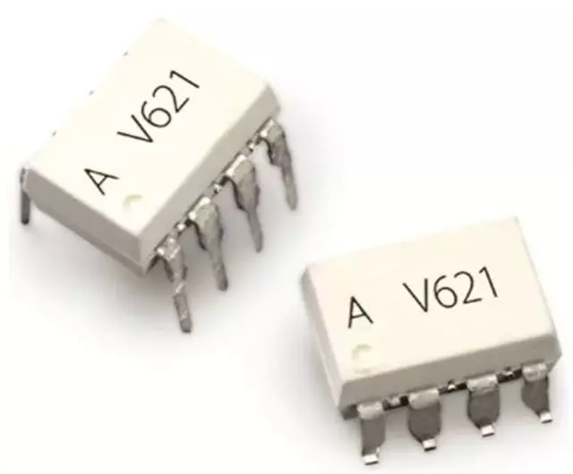 1x ASSR-V621-302E Broadcom Solid State Relay, 0.8V Control 15uA Load SMD