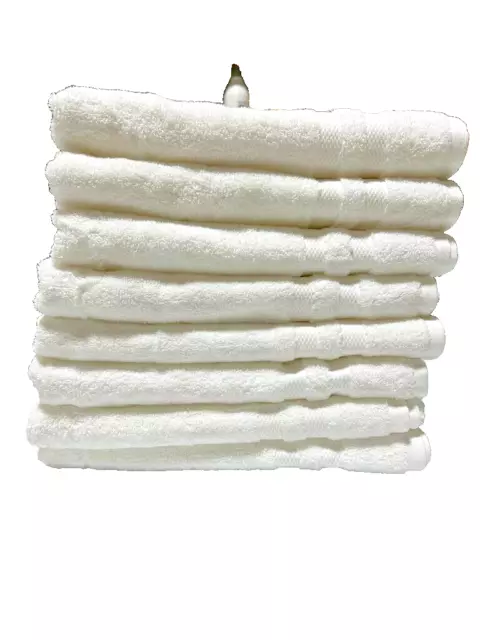 Grandeur Hospitality 6 Pack 100% Cotton Bath Towel 30 x 54 White
