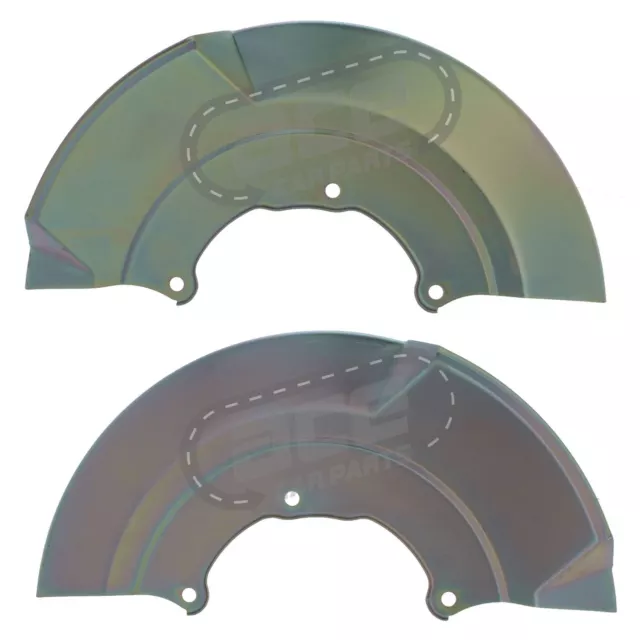 VW Transporter T4 Van 1996-2003 Brake Disc Dust Shields Covers Plates 1 Pair