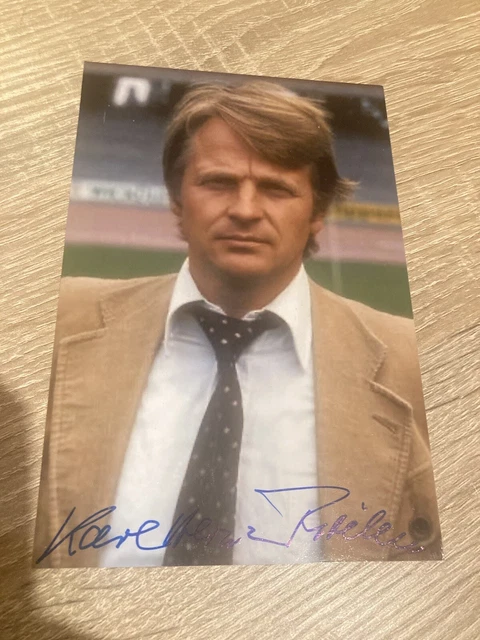 Photo Dédicacée Karl-Heinz Volz – 1.FC Köln, Originale, état Correct