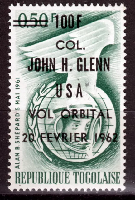 Togo 339 A, Raumflug John Glenn