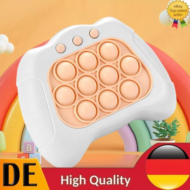 OBEST Elektronisches Tic Tac Toe Spiel – 5-in-1 Handheld-Konsole, Für Kinder, Wiederaufladbar, Mit Lautstärkeregler