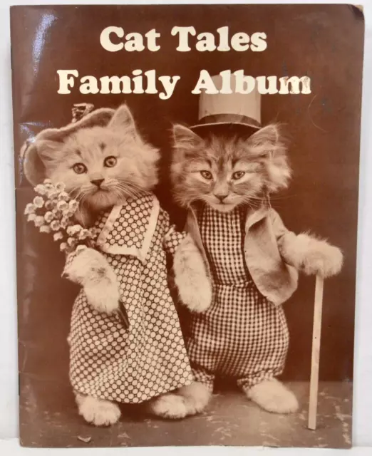Vintage CAT TALES FAMILY ALBUM  By Harry Whittier Freese, 1979 ~ PB ~ RARE