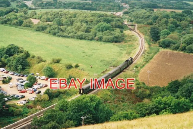 Photo  Swanage Railway From East Hill  Corfe Castle  2005