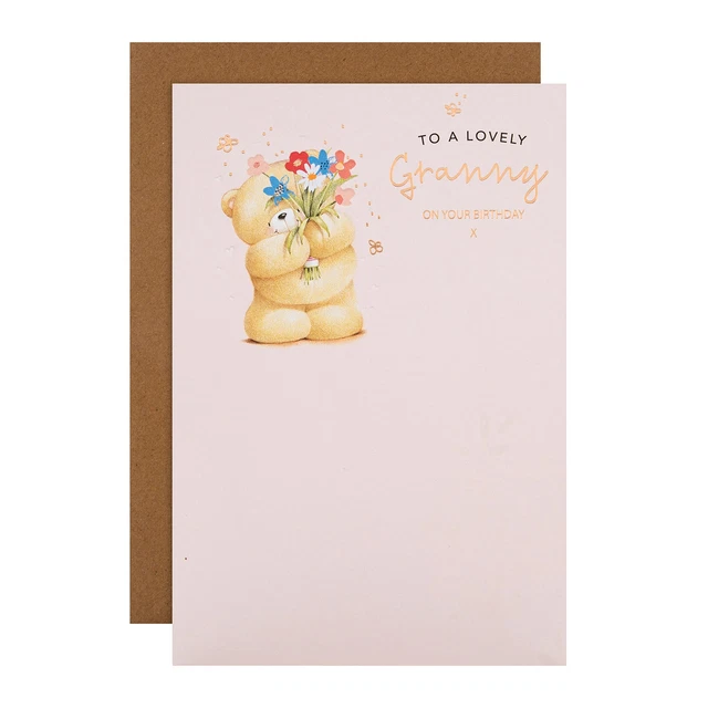 Hallmark Biglietto Auguri Compleanno Donna - Palloncini Rosa E Oro, 13,7x13,7 Cm