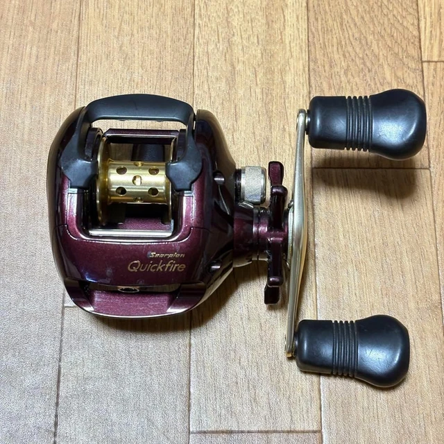 SHIMANO SCORPION QUICK Fire Left Handle Reel Metal Smooth