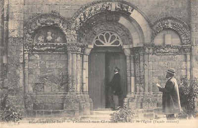 Braun n° 406 Intérieur de l’Église CPA 17 TALMONT SUR GIRONDE 