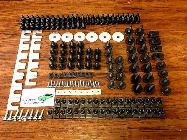 Front End Sheet Metal Hardware 216pc Kit Camaro Chevelle Nova Impala