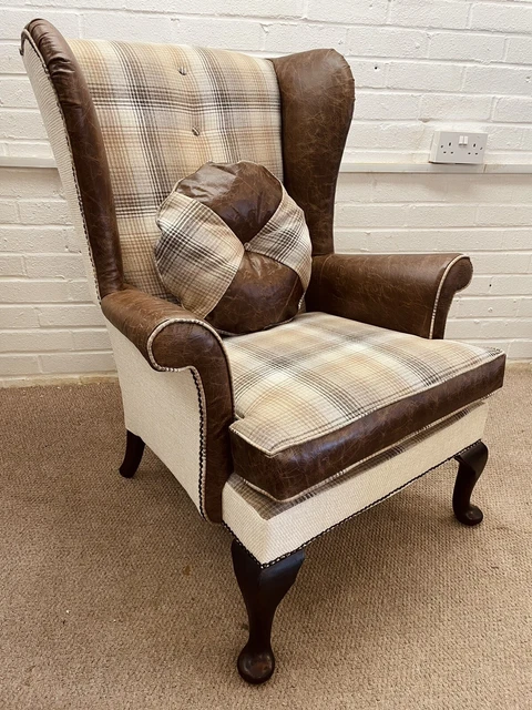 PARKER KNOLL WINGBACK Chair Model 720 Newly Upholstered In