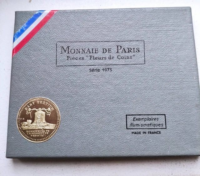 FRANCE - Monnaie de Paris - Fleurs de Coins - Série 1973 - 10 Francs Hercule