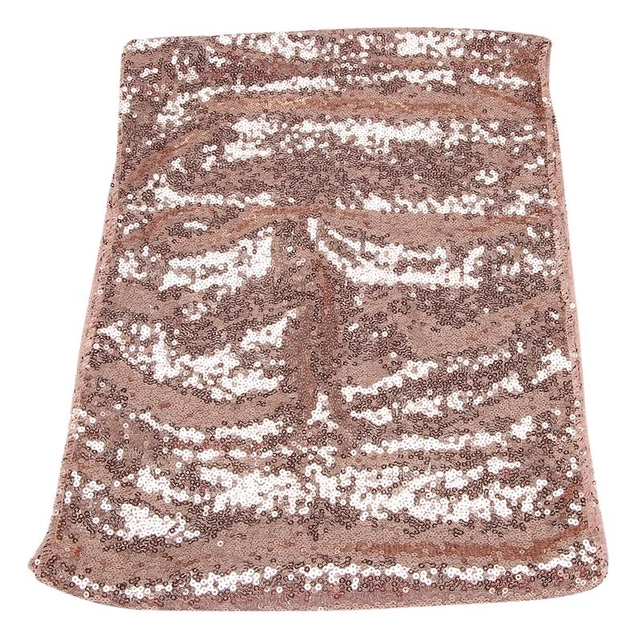 Tovaglia di Paillettes Rettangolo, Banchetto, Runner, Ricevimento di Nozze, M5F9