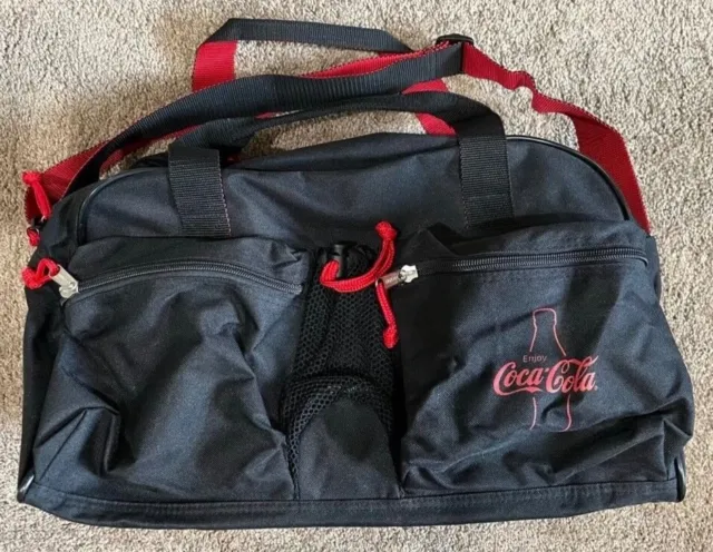 Coca Cola logoed travel bag - canvas