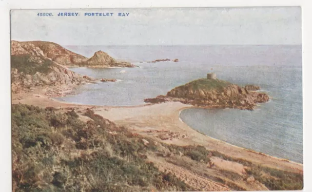 Jersey, Portelet Bay Postcard, B353