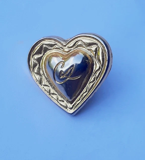 Broche Coeur Yves Saint Laurent – Les Merveilles De Babellou Broche Coeur Yves Saint Laurent – Les Merveilles De Babellou