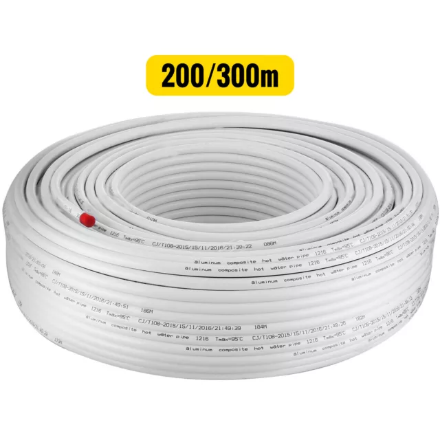 Underfloor Heating Pipe PEX AL PEX Pipe 16mm x 2mm 200m 300m Water Barrier Pipe