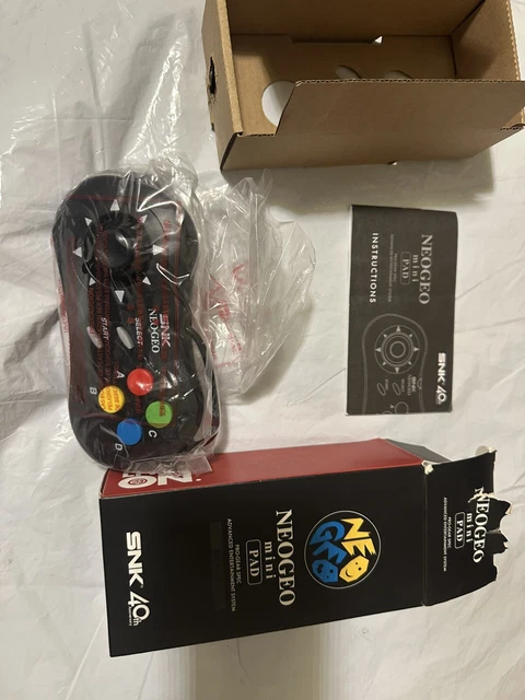 Manette NEOGEO Pad 2 SNK Pour PS1/PS2 – Édition Japonaise, Boîte Complète, Testée