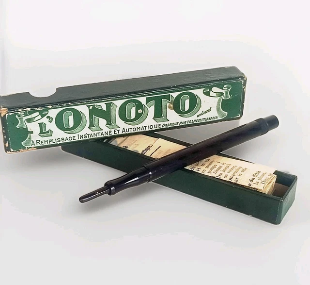 Stylo Plume Ancien Art Déco Waterman Bayard - Corps En ébonite Et Argent Massif - Mécanisme à Pompe - Occasion