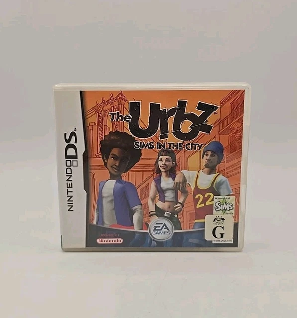 THE URBZ SIMS in the City Nintendo DS Game Complete With Manual