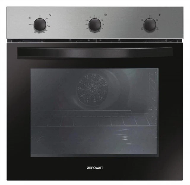 Zerowatt Forno da Incasso per Cucina Elettrico Ventilato Inox 65 Litri ZMS603XN