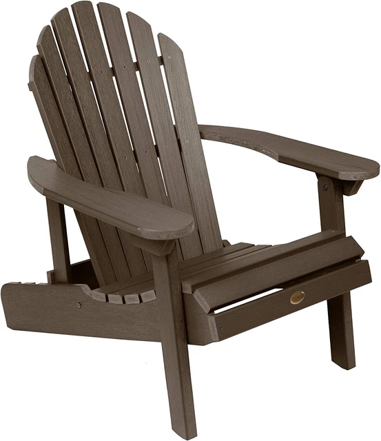 Highwood AD-CHL1-ACE Hamilton Made in the USA Adirondack Chair, Adult Size, Weat Highwood AD-CHL1-ACE Hamilton Made in the USA Adirondack Chair, Adult Size, Weat